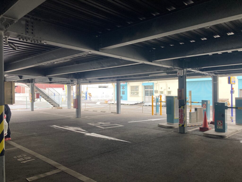 （某）大阪府公設卸売団地市場駐車場　遠隔システム設置