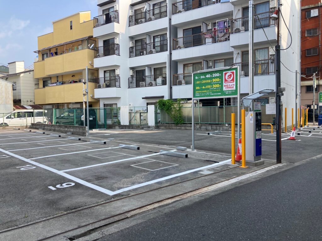 （某）地下鉄動物園前駐車場　機器販売設置工事
